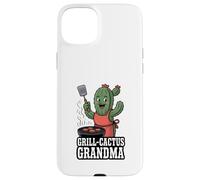 Grill Cactus Grandma Funny BBQ Nana Cooking Coque pour iPhone 15 Plus