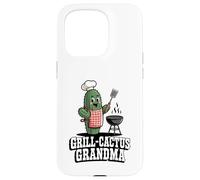 Grill Cactus Grandma Funny BBQ Nana Cooking Coque pour iPhone 15 Pro