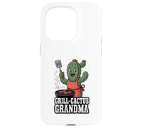 Grill Cactus Grandma Funny BBQ Nana Cooking Coque pour iPhone 15 Pro