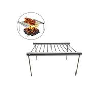 Grill Camping Portable pliant en rack Grill extérieur Pique-nique outil Barbecue Casual wedazano90