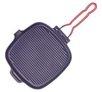 Grill carré 25 cm en fonte