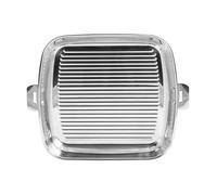 Grill carré 30 cm Casteline amovible à anses en inox