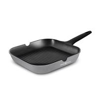 Grill carré - DURAND DUPONT - GRIL28TFI - 28x28 cm - Fonte d'aluminium - Compatible induction