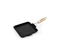 Grill Carré Grill24 Tfi - Fonte d'aluminium 24 cm - Antiadhésif - Tous feux induction