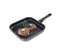 Grill carré revêtement Dur comme la Pierre 28 cm Mathon