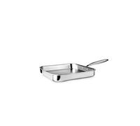 Grill carré Triply Natural 28 cm - Ibili - Argent - Aluminium G