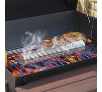 Grill charbon 75 x 48 x 120 cm Argenté vidaXL