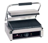 Grill Panini Plaques en Fonte Rainurées 320 x 210 mm - Pujadas