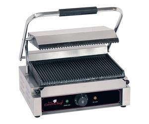 Grill contact Solo Grande Rainuré - 410x400x(h)210 - 2200W