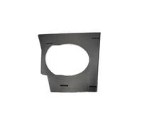 Grill Couverture Pour A6 A7, Mise À Niveau Vers La Garniture | Cadre Couverture Calandre Phare Antibrouillard Pour Pare-choc Av&ant Et Inférieur Voiture, Pour A6 A7, Mise À Niveau Vers La