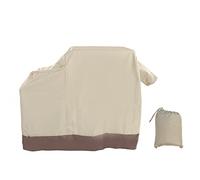 Grill Cover 420D Silver Coated Oxford | Deflecting & Sunlight Blocking BBQ Cover for Outdoor Use | Windproof Drawstring Design with Storage Bag 104x68.5x124cm