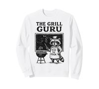 Grill Dad Guru BBQ Grilling Raton Laveur Sweatshirt