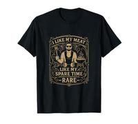 Grill Dad - I Like My Meat Like My Spare Time : Rare T-Shirt