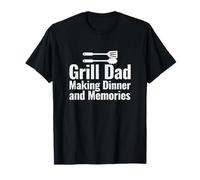 Grill Dad prépare Un dîner et Un Barbecue à Souvenirs T-Shirt