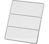 Grill De Barbecue Rectangulaire Net 5060cm Surdimensionné, en Acier Inoxydable Grille De Barbecue Polyvalente Grille De Barbecue De Camping Grille De Barbecue De Feu De Camp, 长60cm*宽50cm