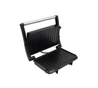 Avizar Grill de Contact Électrique 1000W avec Plaques Antiadhésives Inox Noir