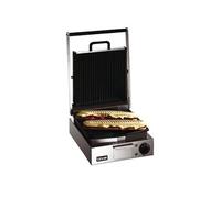 Grill de Contact/Panini Simple Plaques Rainurées Lynx 400 Lincat