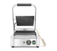 Grill de contact - Rainuré - Inox - 0 ° C à 300 ° C