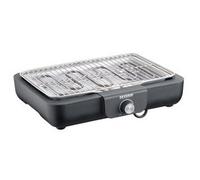 Severin Barbecue de table PG 8554 – filaire, réglage continu de la température, noir/argent
