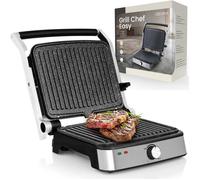 Grill électrique 2 en 1 - TWINBIRD - Presse-Panini - 2000W - Plaques céramiques antiadhésives - 29x23.2 cm