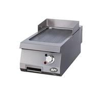 Grill Electrique à Poser Plaque Simple Rainurée Acier Carbone ou Chrome Série 900