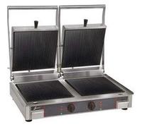 Grill Electrique Double Plaque Inf. Lisse et Sup. Rainurée 10232VRR