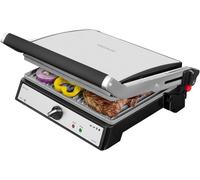 Grill Électrique Rock'Ngrill 2400 Ultrarapid 2400W, Revêtement En Pierre Rockstone, Plaque Supérieure À Ouverture Et Flottant À 180 °.[IND6230542]