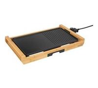 Grill électrique - SENCOR - SBG 206BK - 1800 W - Noir / Bambour