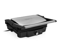 Grill électrique Tristar - 1500W - Plaque de cuisson 27,8x17cm - Thermostat réglable - Revêtement anti-adhésif