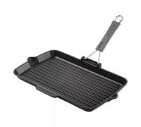 Grill en fonte rectangulaire avec poignée rabattable STAUB
