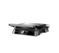 Taurus Grill électrique Etna Inox 2-en-1 Plaque 29x23 cm Ouverture 180° 2200W Thermostat réglable