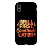 Grill First Questions Later Coque pour iPhone X/XS