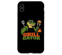 Grill Gator BBQ Mascotte Alligator Coque pour iPhone XS Max