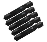 Grill Heat Plates, BBQ Shield, Stainless Steel Cover, Flame Tamer, Burner Guard, Lightweight Non-Stick Replacement Part for Party Traveling Hiking Bonfire Patio Cooking, 17.09x2.99x2.09 inches