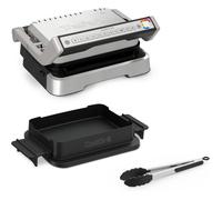 Grill intelligent 4 en 1 - TWINBIRD - Optigrill - 9 programmes automatiques - Ouverture 180° - 4 personnes - Métal