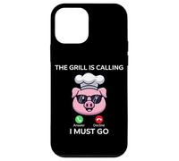 Grill is Calling I Must Go BBQ Humour for Chefs Coque pour iPhone 12 Mini