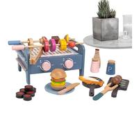 Grill Jouet Enfant, Jouets De Cuisine Interactive, Jeu Éducatif Stimulant Développement des Compétences Adresse Motricité Fine Garçon Fille à la Maison 1-3 Ans Coordination