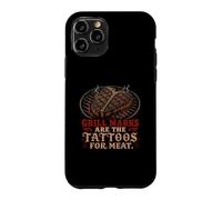 Grill Marks are The Tatouages for Meat Funny Steak Lovers Art Coque pour iPhone 11 Pro