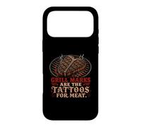 Grill Marks are The Tatouages for Meat Funny Steak Lovers Art Coque pour iPhone 17 Pro Max