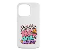 Grill-Master BBQ Grill Backyard Cookout Design Fête Coque pour iPhone 13 Pro