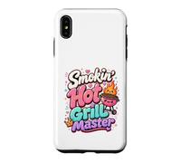 Grill-Master BBQ Grill Backyard Cookout Design Fête Coque pour iPhone XS Max