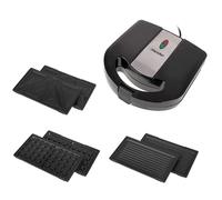 Grill multifonction 3 en 1 MS 3045 - Gaufrier, croque monsieur et grill - 1000W