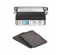 Grill multifonctions - BRAUN - Multi Grill 9 - 2000 W - 3 positions de chauffe - Noir / Acier