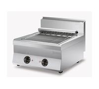 Grill nervuré en fonte électrique Série 650 Snack