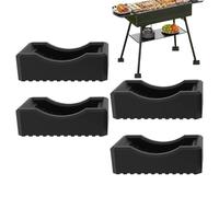 Grill Ninevers - Kit réglable, outils de barbecue | Équilibreur en acier inoxydable durable, support de support de barbecue en plein air, stabilisateur lourd, équipement de cuisson portable pour les f