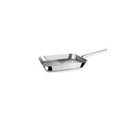 Grill ondulé 5ply 2lement 28 cm - - Argent / Métallique - Acier Inoxydable (inox)