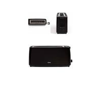 Grill pain Baguettes 900W Noir large fente 7 positions Ejection automatique