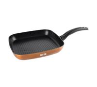 Grill pan Quttin Foodie Copper (28 x 28 cm)