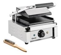 Grill Panini à Usage Professionnel 214 x 214 mm Bartscher Gris G
