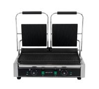Grill Panini Double - Plaques Rainurées